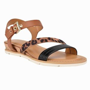 Nine West Drama Sleehak Sandalen Bruin Nederland | EKG-572130